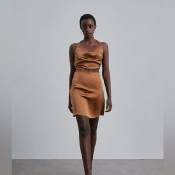 Silk Maison Dresses & Skirts - Silk Maison
Lounge Cowl Neck Mini Silk Slip
Dress